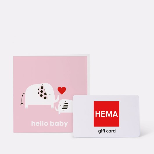 HEMA cadeaukaart - hello baby HEMA